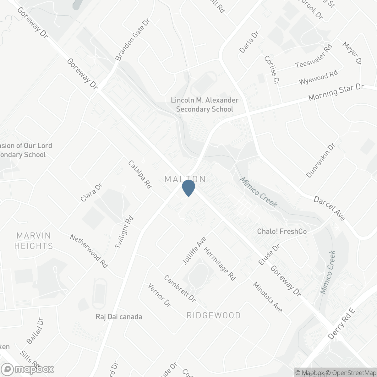 7549 CATALPA ROAD, Mississauga, Ontario L4T 2T2